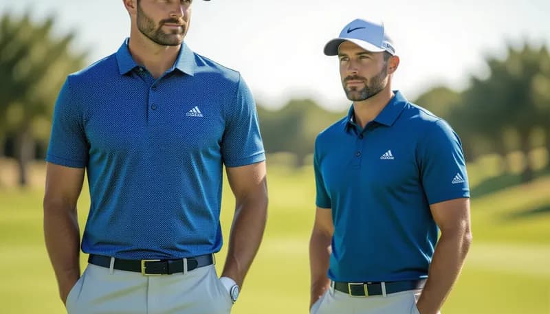 季節別ゴルフウェアの選び方 - illustration for golf apparel selection etiquette