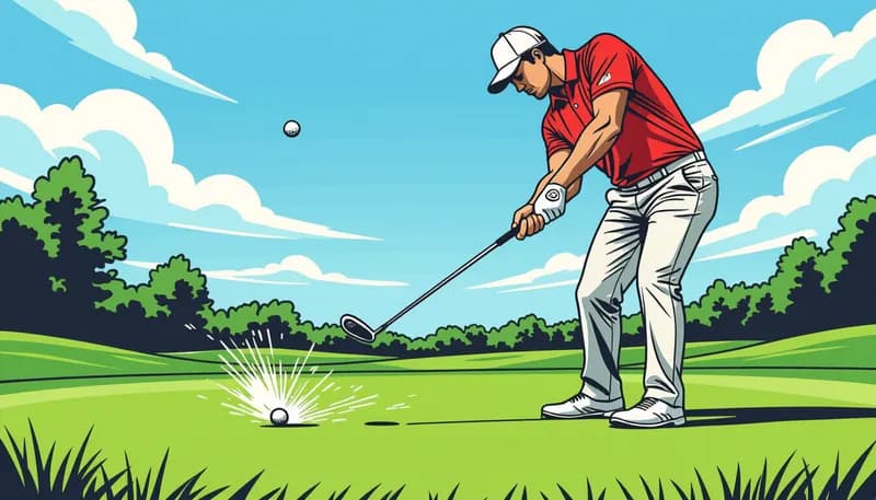 スピン量に影響する用具の要素 - illustration for wedge spin technique control