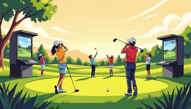 若者のゴルフ離れの主な原因 - illustration for youth golf decline solutions