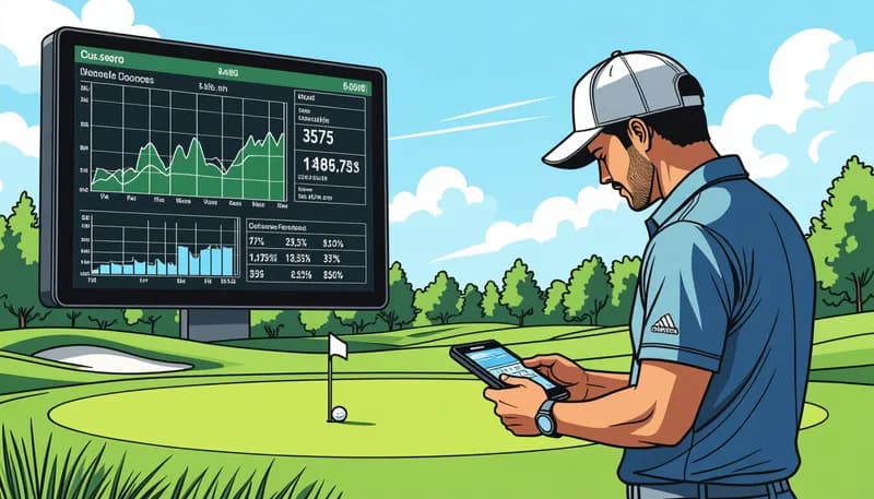 ストロークス・ゲインドとは何か - illustration for strokes gained understanding analysis