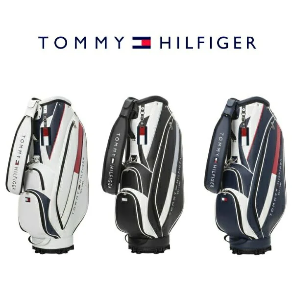 トミーヒルフィガー ゴルフ カートキャディバッグ ベーシック 9.0型 46インチ対応 3.2kg 軽量 THMG4SC