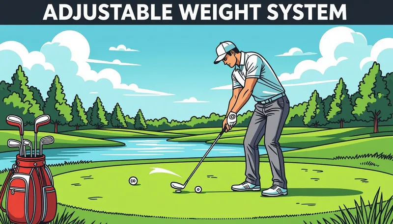 可変式ウェイトシステムの基本原理 - illustration for adjustable weight system effect