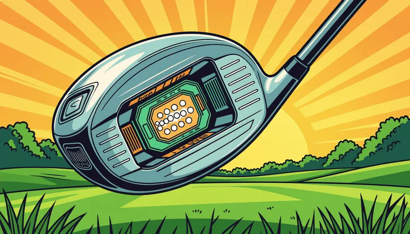 主要メーカーのAI技術比較 - illustration for ai designed club features performance