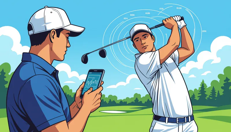 AIゴルフ分析の最新トレンドと技術革新 - illustration for AIを活用した上達分析