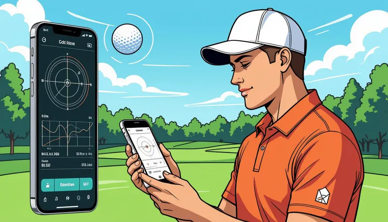 AIゴルフ分析アプリの選び方 - illustration for AIを活用した上達分析