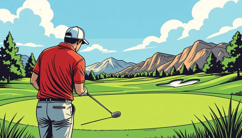 バックナインでの実践的コースマネジメント - illustration for back nine scoring finishing strong