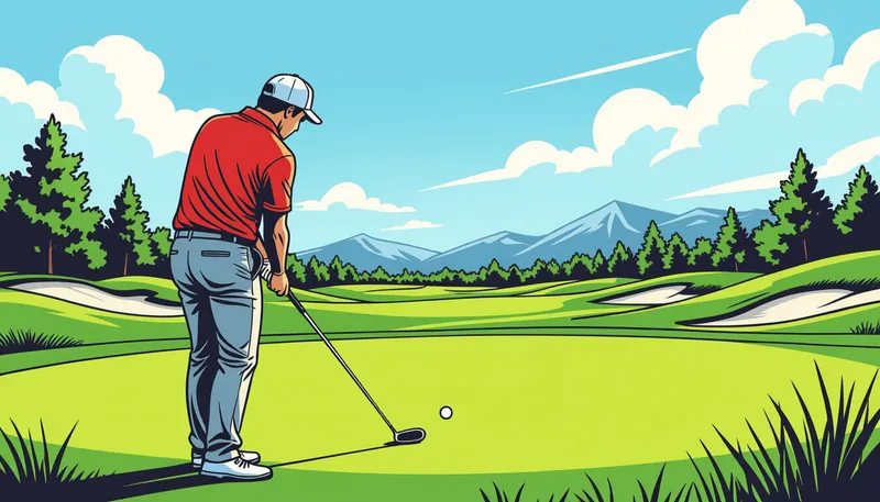 バックナインのホール別攻略アプローチ - illustration for back nine scoring finishing strong