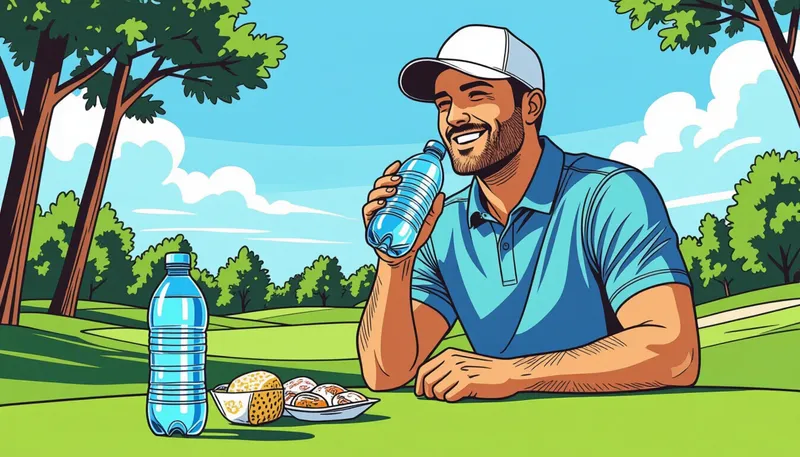 身体的疲労への対策 - illustration for back nine stamina maintenance