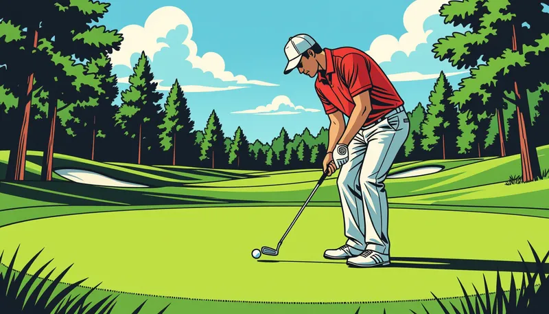 ティーショットの飛距離とバーディの関係 - illustration for birdie chances increase strategy