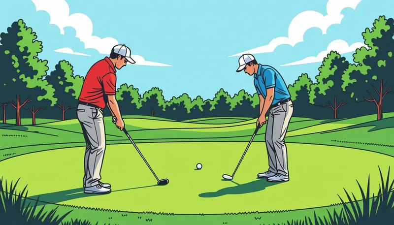 100切り達成までに必要な期間と練習量 - illustration for break 100 golf beginner journey