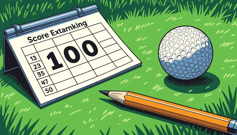 コース戦略とメンタルマネジメント - illustration for break 100 strategy tips