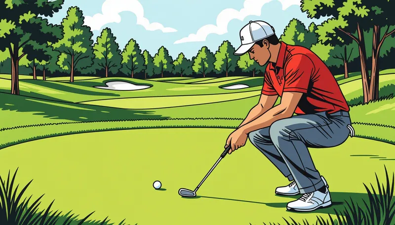 90切りに必要な基本スキルと目標数値 - illustration for break 90 skills practice