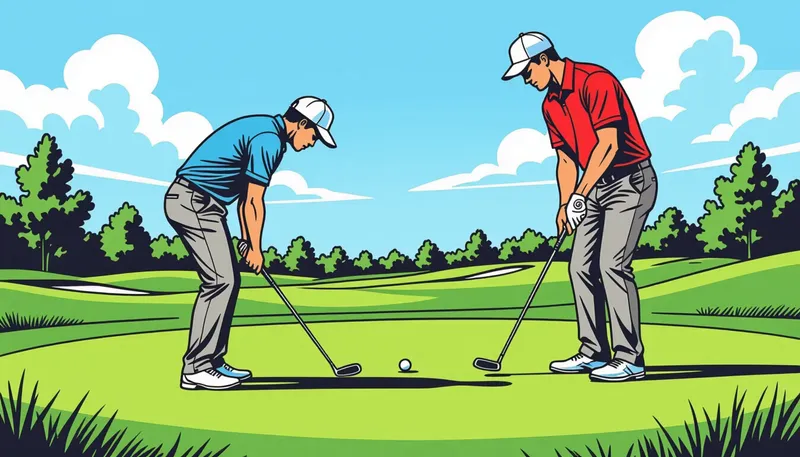 ドライバーショットの方向性重視 - illustration for break 90 skills practice