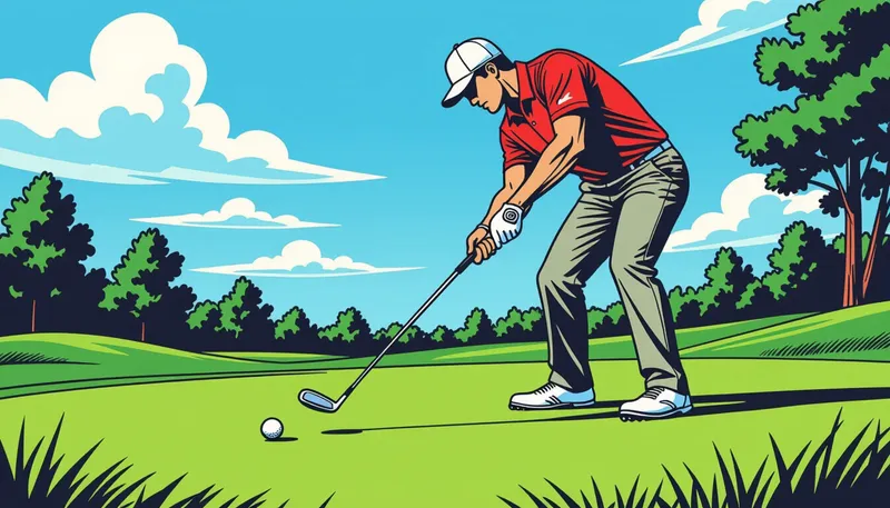 状況別バンプ＆ランの活用法 - illustration for bump and run technique usage