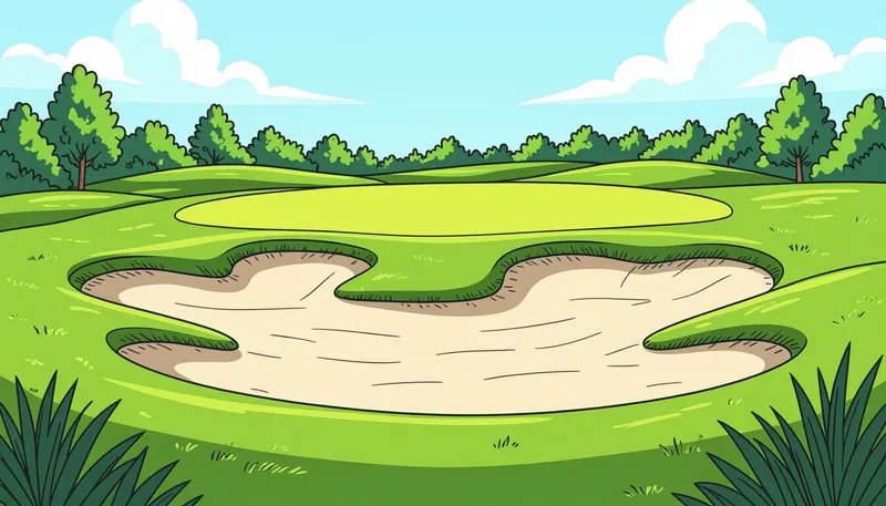 特殊なバンカーの種類 - illustration for bunker types placement purpose