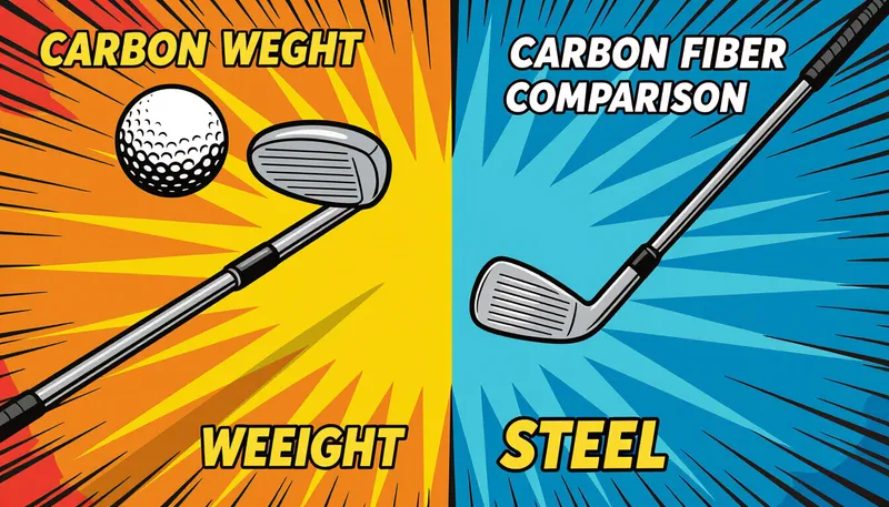 カーボンシャフトのメリットとデメリット - illustration for carbon steel shaft comparison