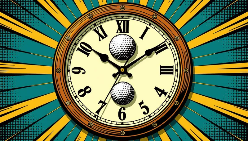 コース状況への応用 - illustration for clock system wedge distance control