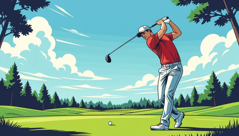 メンタル準備とプレショットルーティン - illustration for competition day preparation routine