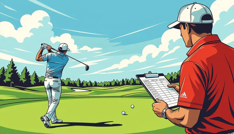 競技形式別のルール比較表 - illustration for competition golf special rules