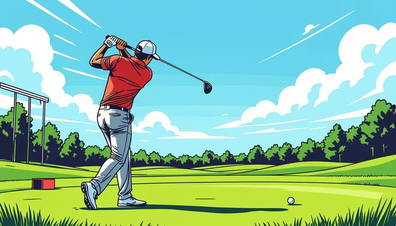 プロレベルの練習量：データで見る競技ゴルファーの実態 - illustration for competitive golfer practice methods