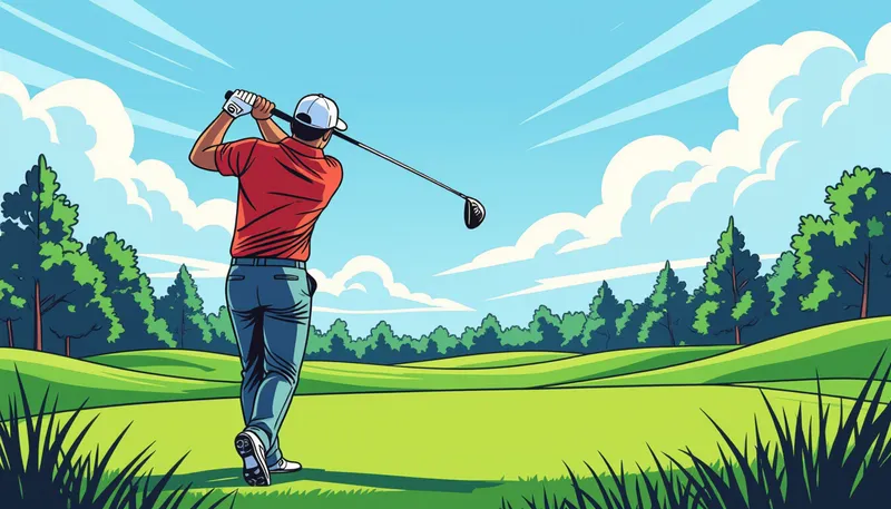 なぜゴルフに自信が必要なのか - illustration for confidence building practice golf