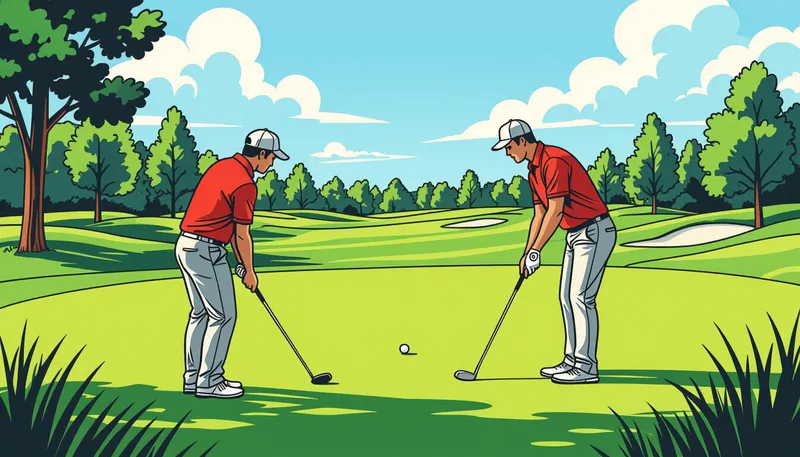 得意な距離を残す逆算思考 - illustration for course management basics concept