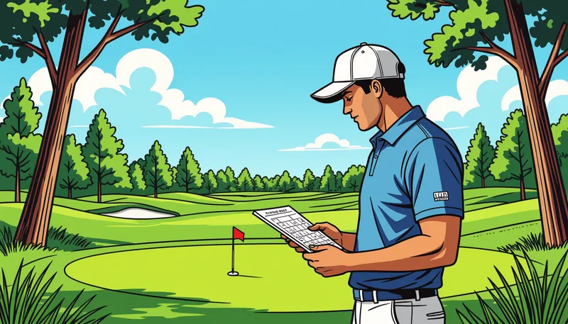 コースレーティングに基づいたプレー戦略 - illustration for course rating aware playing