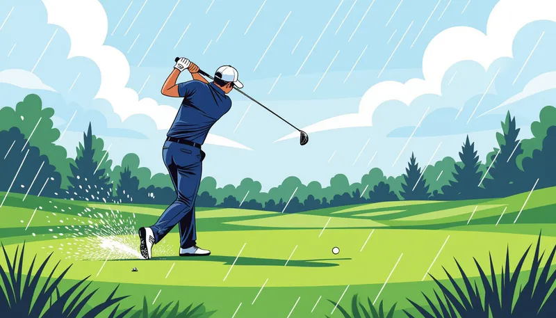 距離コントロールの科学 - illustration for difficult conditions approach technique