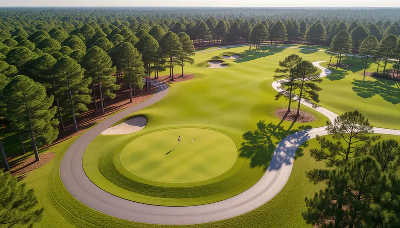 ショートカットを狙うべきタイミング - illustration for dogleg hole strategy