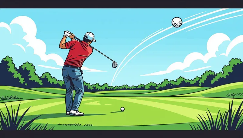 ドローボールの打ち方：3つの基本要素 - illustration for draw shot technique usage