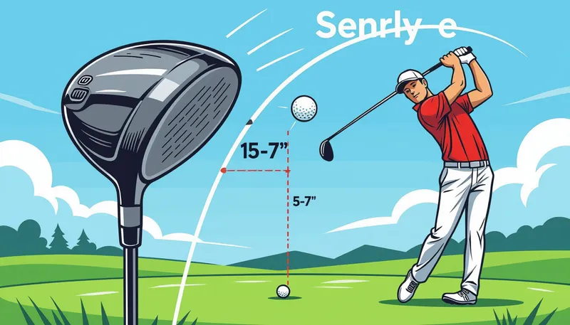 最適な打ち出し角の目安：ヘッドスピード別ガイド - illustration for ドライバーの打ち出し角と最適化