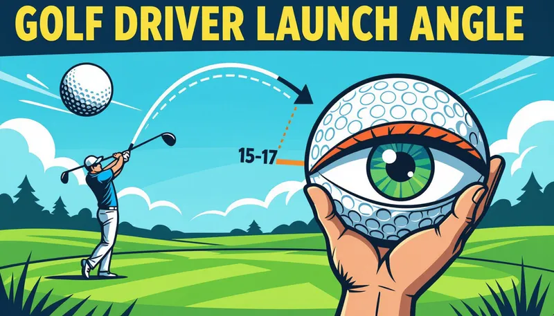 打ち出し角最適化の実践テクニック5選 - illustration for ドライバーの打ち出し角と最適化