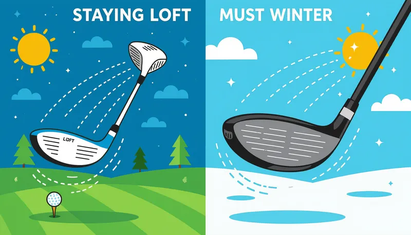 プロと初心者のロフト角の違いとその理由 - illustration for driver loft angle distance relationship