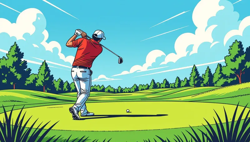 アプローチとショートゲームの重要性 - illustration for eliminate big numbers double bogey