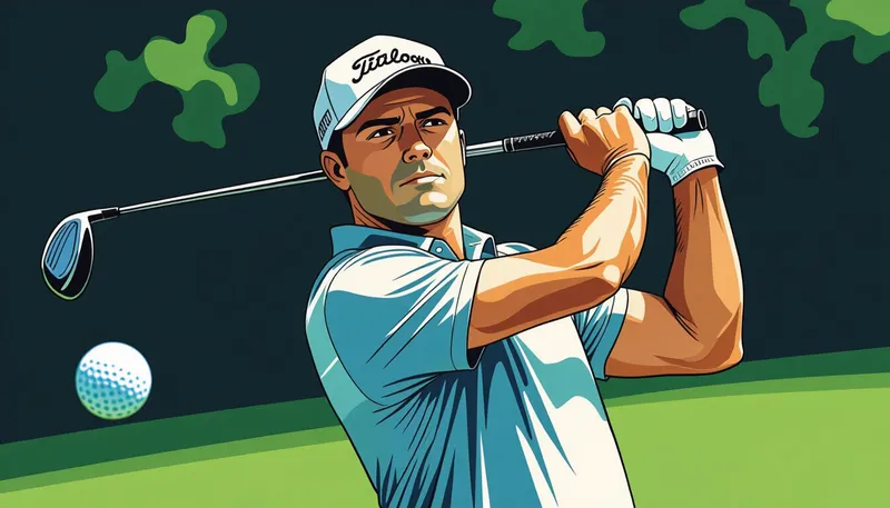 頭が動いてしまう原因と対策 - illustration for eye position head golf swing