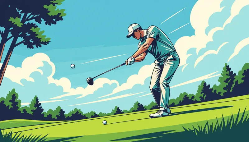 パワーフェードの打ち方 - illustration for fade shot technique tips