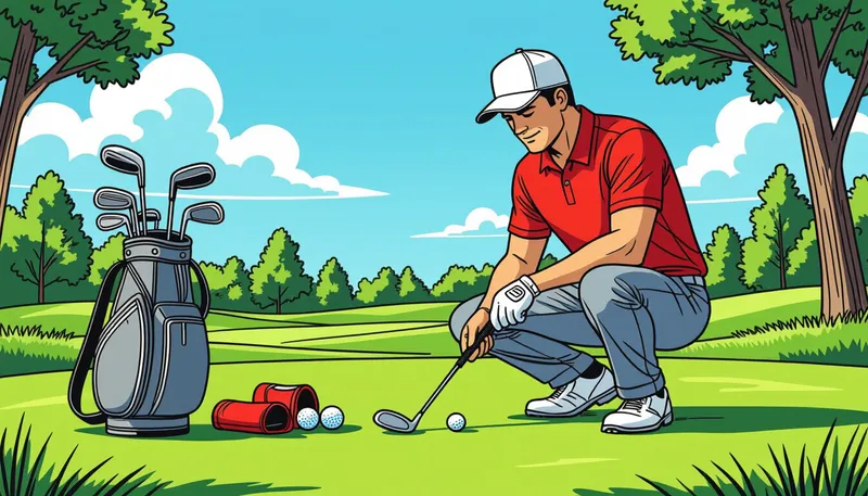 知っておくべき基本マナーと心構え - illustration for first golf course preparation