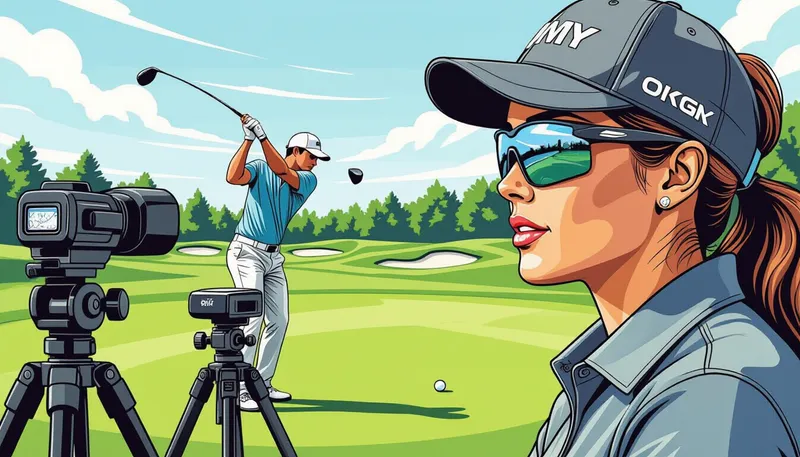 スイング解析技術の最前線 - illustration for fitting measurement technology used