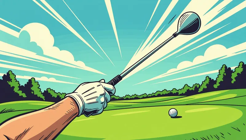 インパクト時のフェースコントロール技術 - illustration for fix driver hook technique