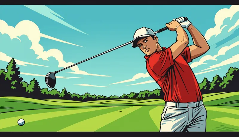 スライス改善のための練習方法 - illustration for fix driver slice technique