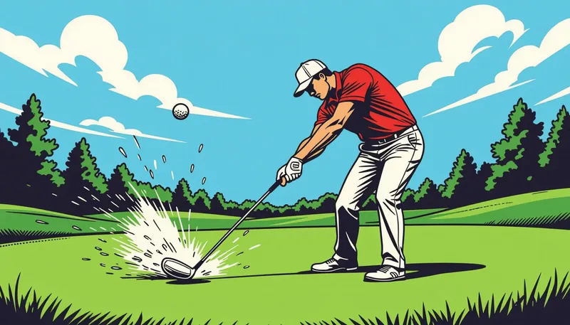 アイアンでシャンクが出る主な原因 - illustration for fix shank iron causes solutions