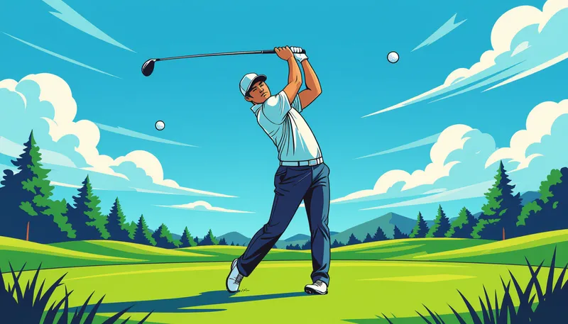 フォロースルー改善のための練習方法 - illustration for follow through finish importance