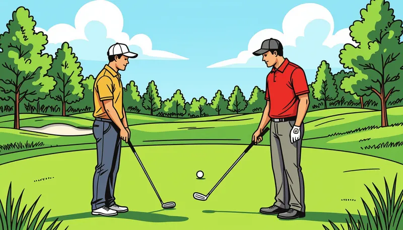 ゴルフとはどんなスポーツか？ - illustration for golf basics knowledge beginners