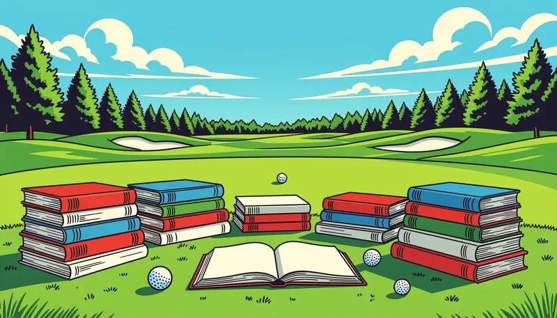 目的別おすすめ教材の選び方 - illustration for golf books materials recommendations