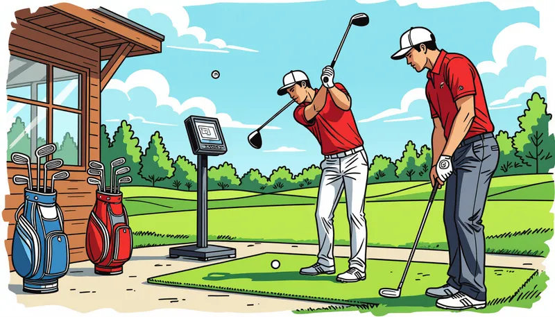 フィッティングがもたらす驚きの効果 - illustration for golf club fitting importance
