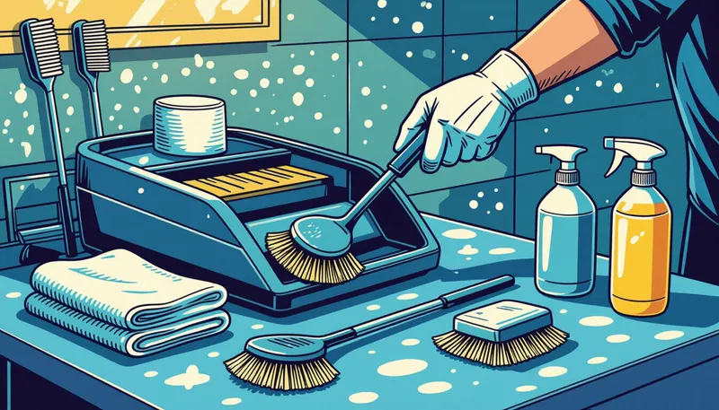 パーツ別メンテナンス方法 - illustration for golf club maintenance care