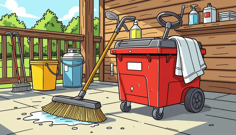 プロが実践する定期メンテナンス - illustration for golf club maintenance care