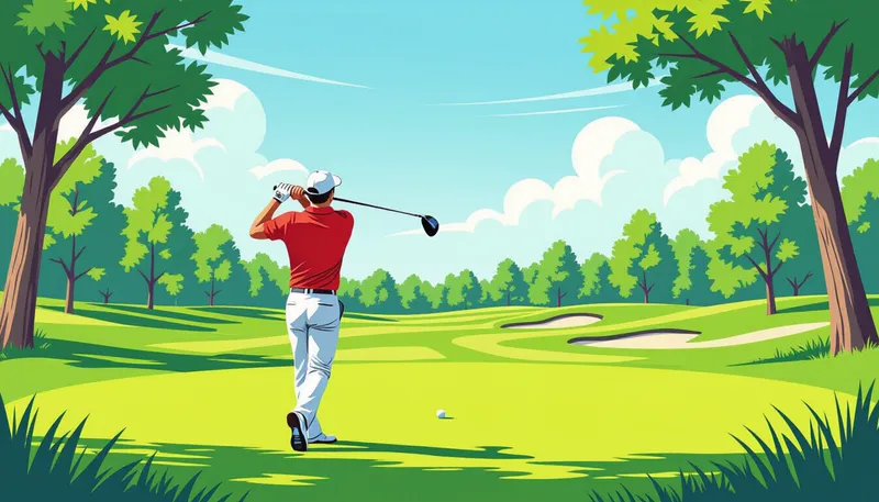 女性向けドレスコードの基本 - illustration for golf course dress code rules