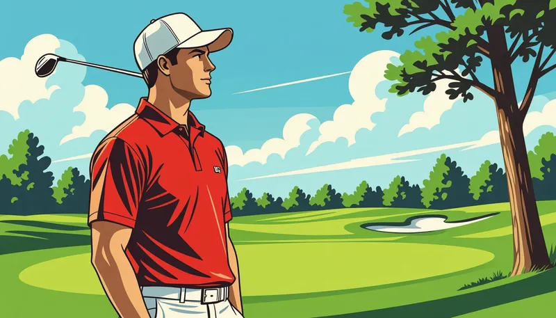 季節別の服装選びのポイント - illustration for golf course dress code rules
