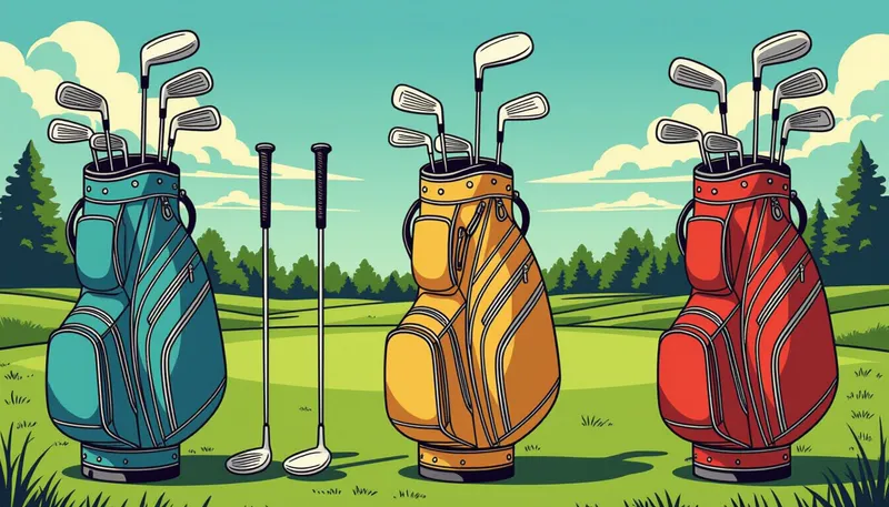 セット選びの重要ポイント - illustration for golf equipment budget recommendations